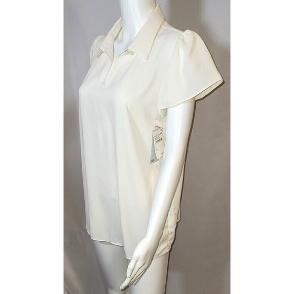 NWT Nordstrom Rack Beige Blouse - Size M - Picture 3 of 9